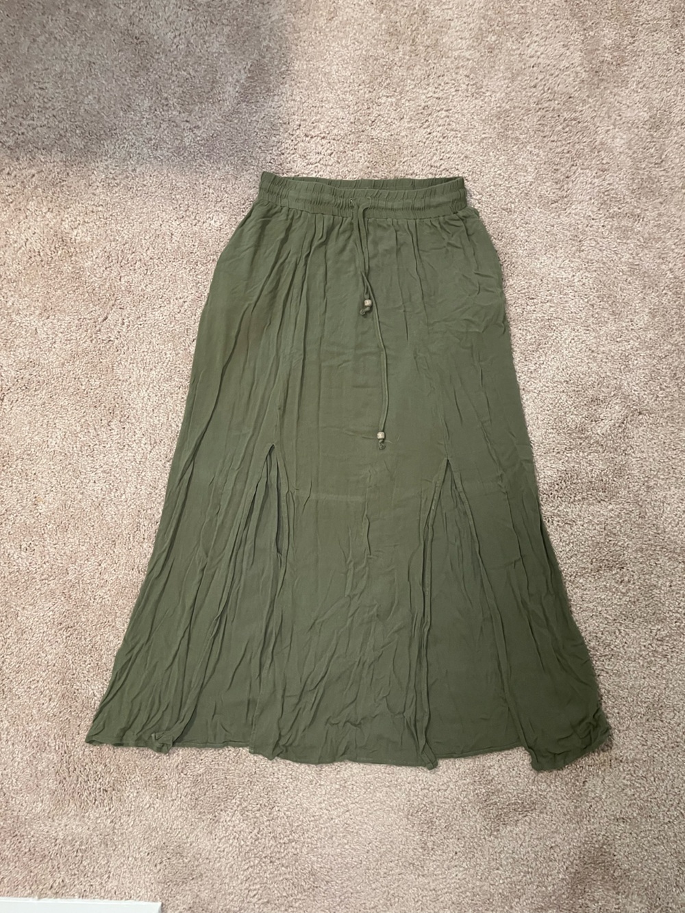 EARTHBOUND Olive Green Skirt